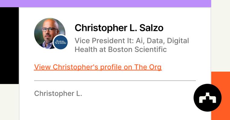 Christopher L. Salzo, photo 1