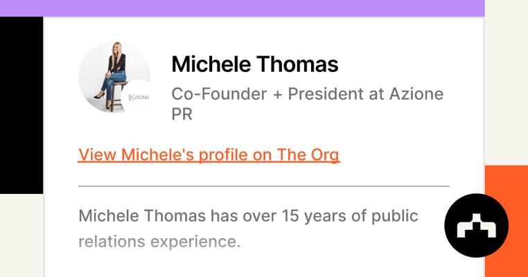 Michele Thomas, photo 1