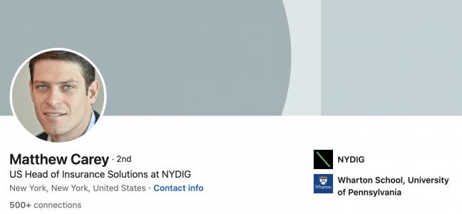 Matthew Carey, photo 2