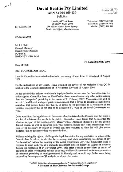 Malcolm Rofe, photo 2