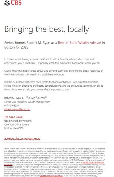 Robert Ryan, CFP®, CIMA®, CPWA®, photo 2