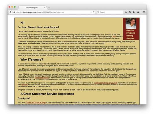 Joan Stewart, photo 1