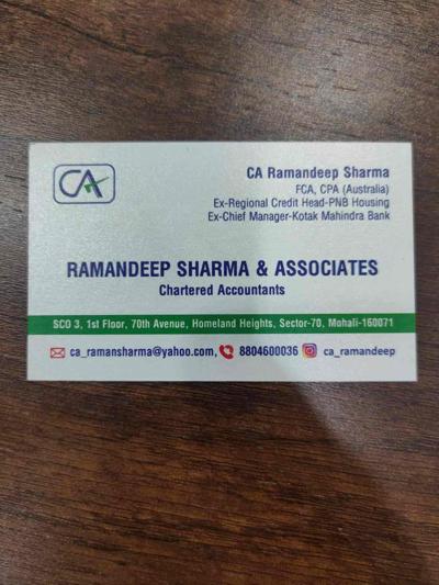Ramandeep Sharma, photo 1