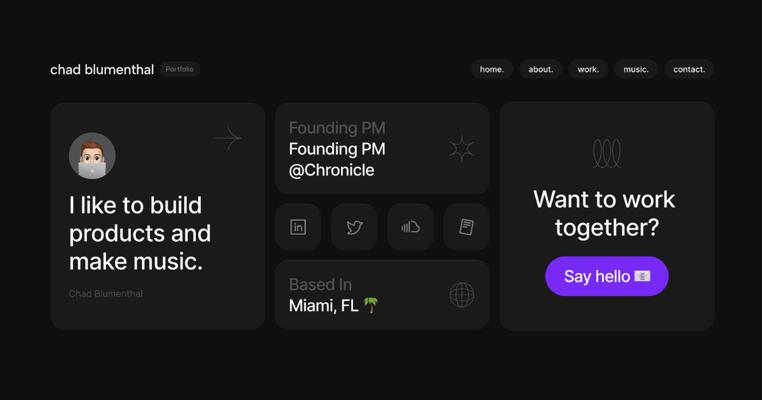 Chad Blumenthal, photo 2