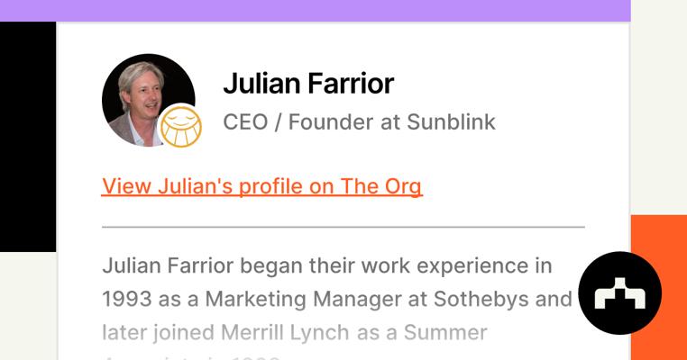 Julian Farrior, photo 1