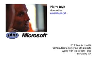 Pierre Joye, photo 2