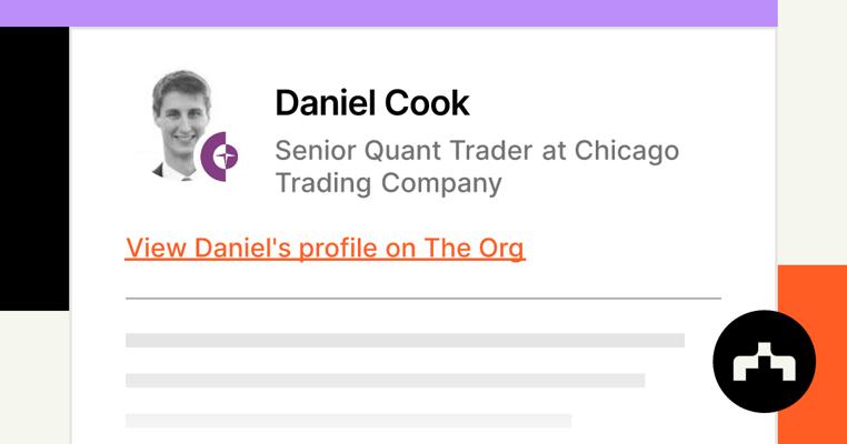 Daniel Cook, photo 1