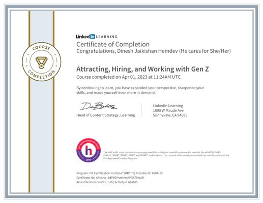 Dinesh Hemdev 🇮🇳 ESG Risk Analyst 🍃 (He cares for She/Her) 🌞, photo 1