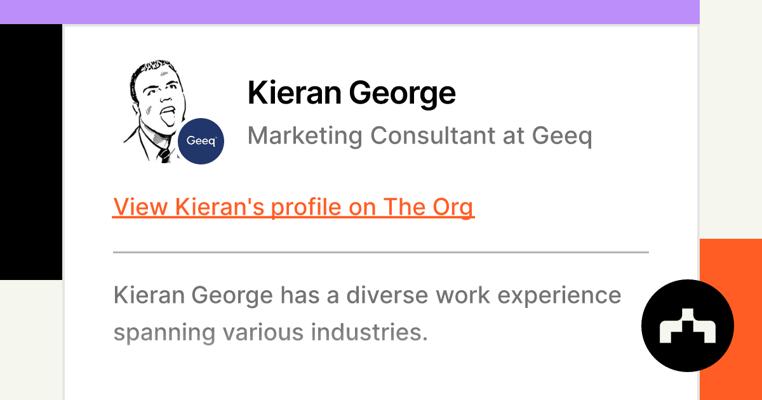Kieran George, photo 1