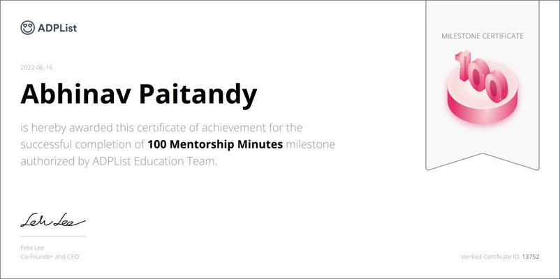 Abhinav Paitandy, photo 2