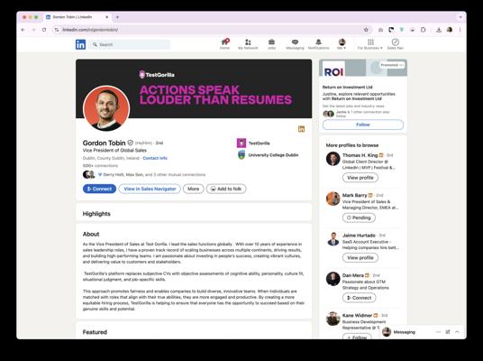 Gordon Tobin, photo 1