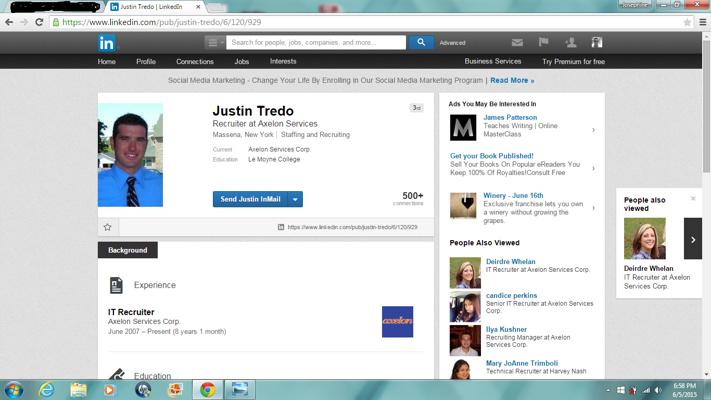 Justin Tredo, photo 1