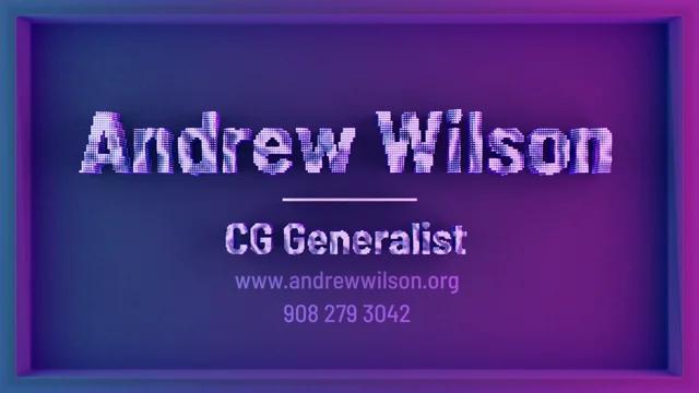 Andrew Wilson, photo 1