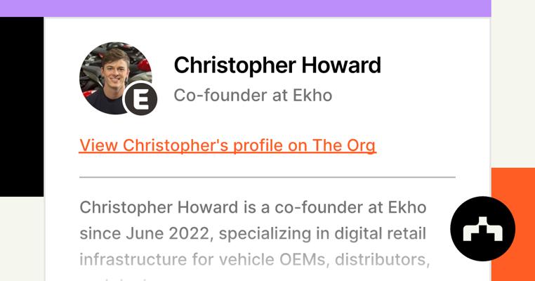 Christopher Howard, photo 1