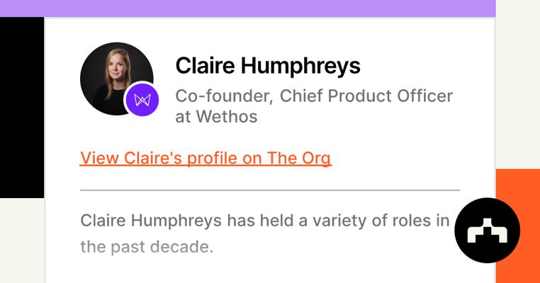 Claire Humphreys, photo 2
