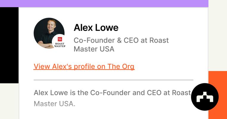Alex Lowe, photo 1