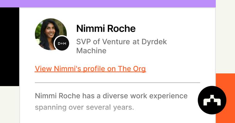 Nimmi Roche, photo 1