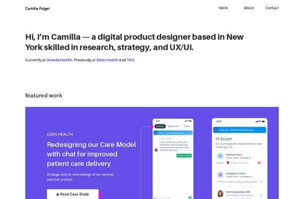 Camilla Folger, photo 1