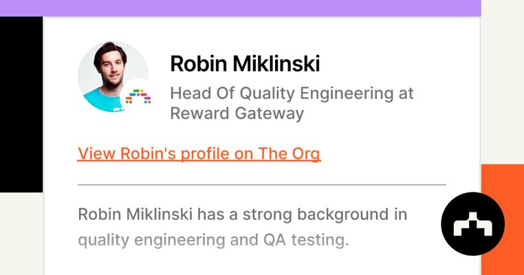 Robin Miklinski, photo 1
