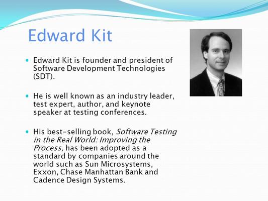 Ed Kit, photo 2