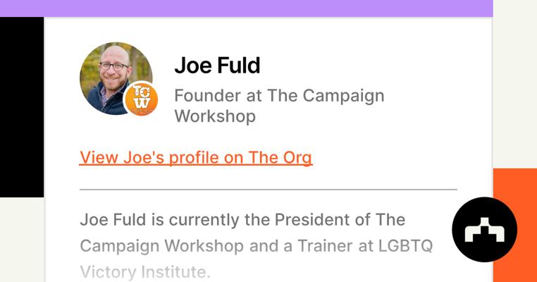 Joe Fuld, photo 1