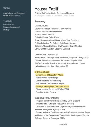 Yousra Fazili, photo 2