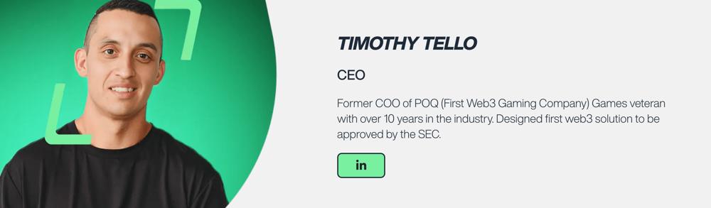 Timothy Tello, photo 1