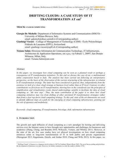 Tiziano Salmi, photo 1