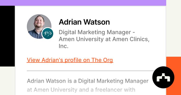 Adrian Watson, photo 1