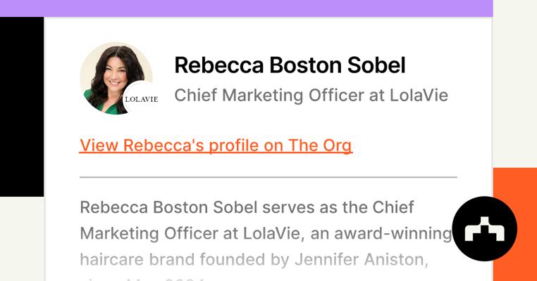 Rebecca Boston Sobel, photo 1