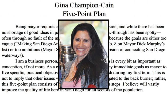 Gina Champion-Cain, photo 1