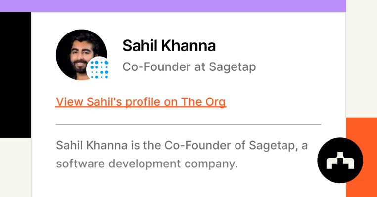 Sahil Khanna, photo 1