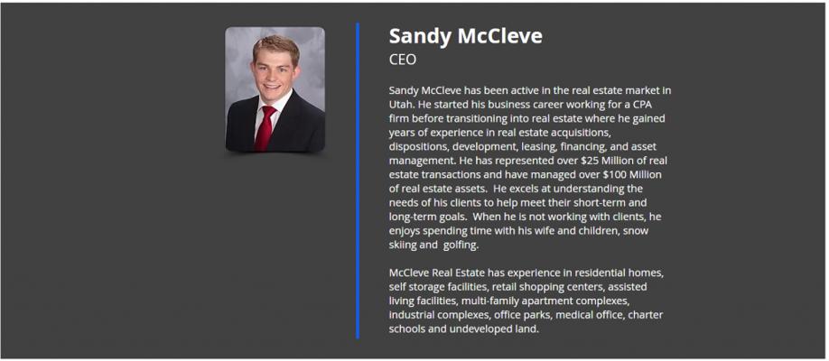 Sandy McCleve, photo 1