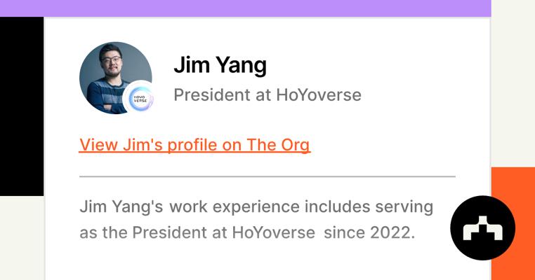 Jim Yang, photo 1
