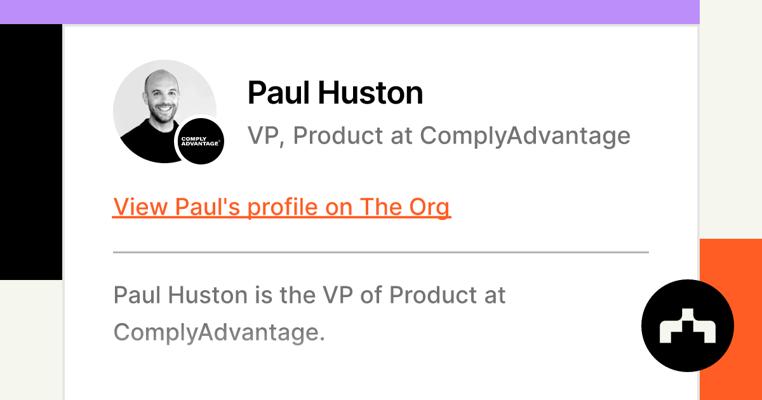 Paul Huston, photo 1