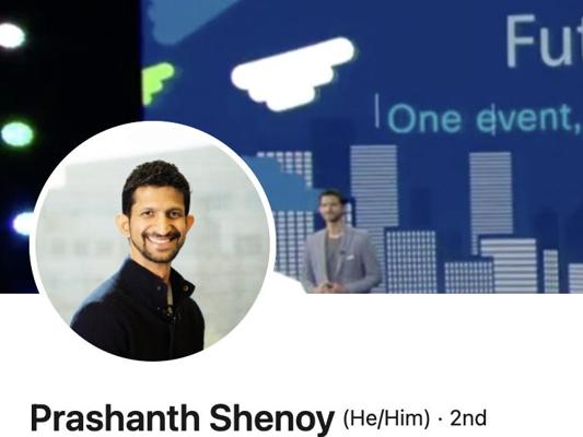 Prashanth Shenoy, photo 2