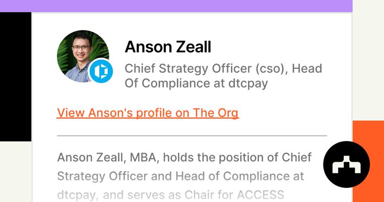 Anson Zeall, MBA, photo 2