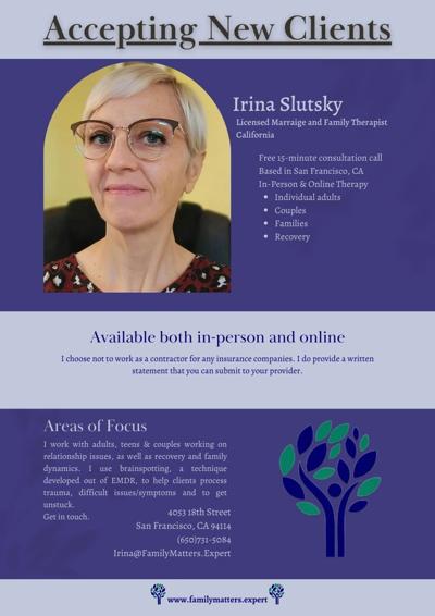 Irina Slutsky, photo 1