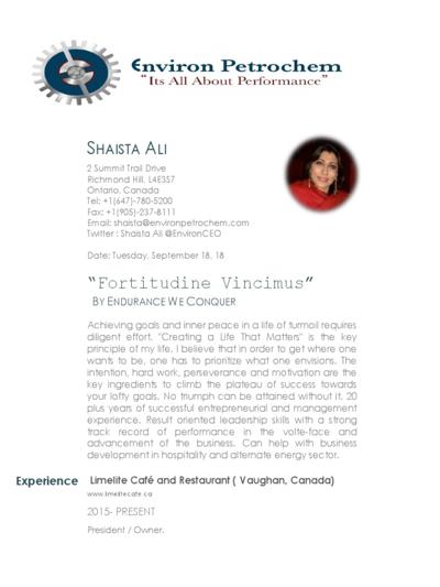 Shaista Ali, photo 2