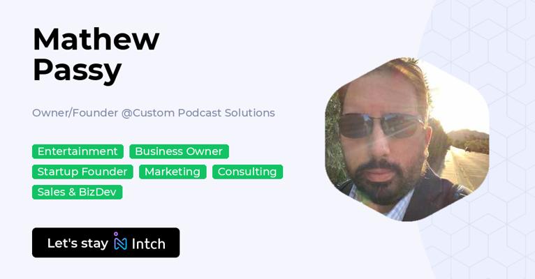 Mathew Passy, photo 1