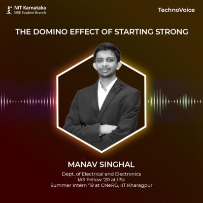 Manav Singhal, photo 1