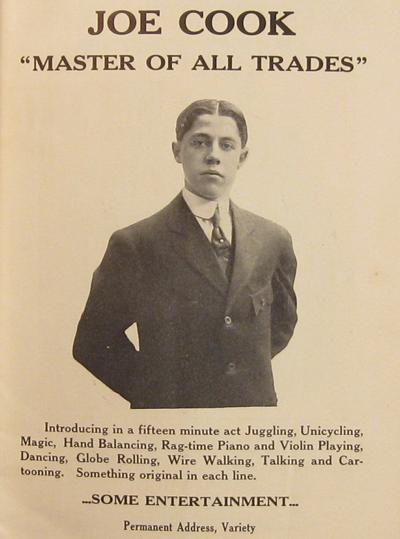 Joe Cook, photo 1
