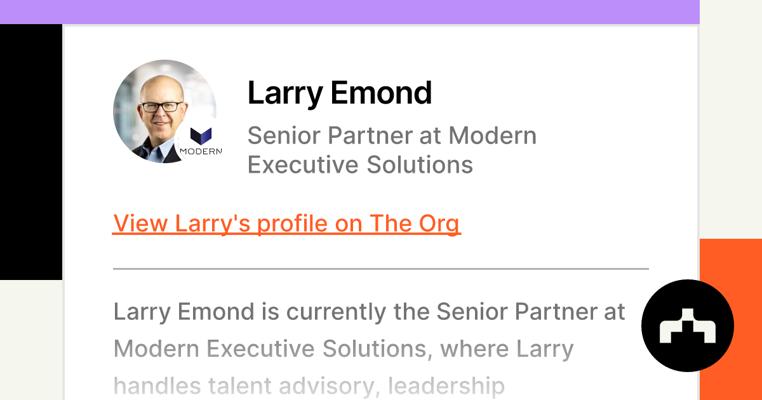 Larry Emond, photo 1