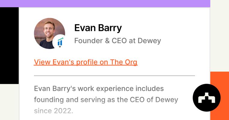 Evan Barry, photo 1