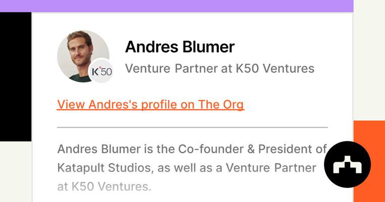Andres Blumer, photo 2