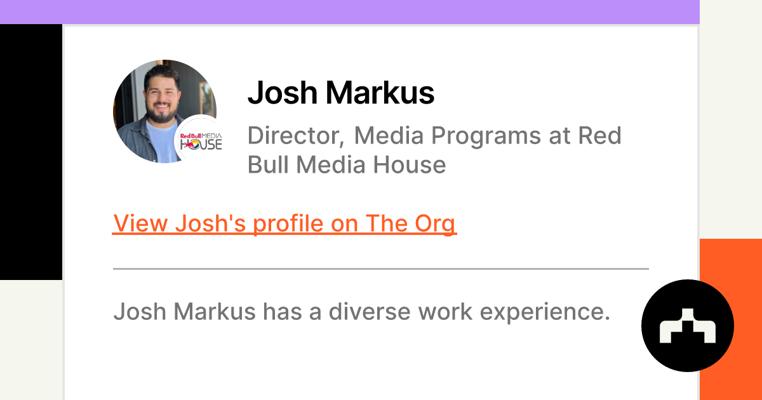 Josh Markus, photo 1