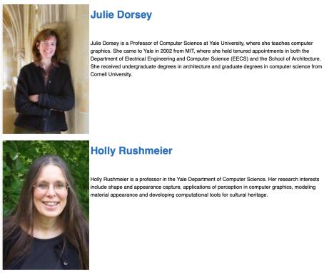 Julie Dorsey, photo 2