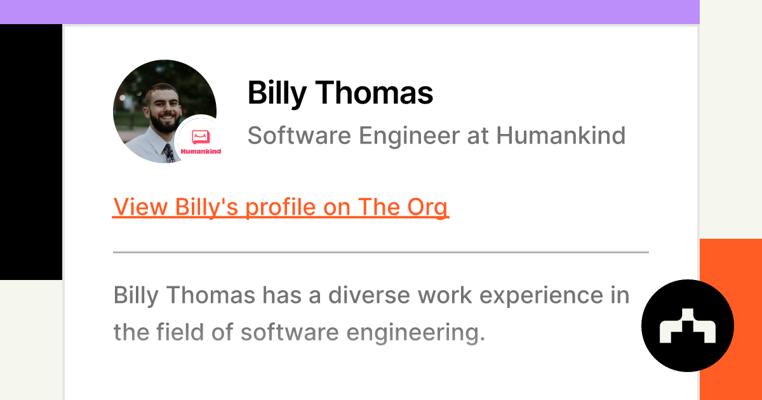 Billy Thomas, photo 2