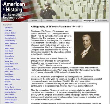 Thomas Fitzsimmons, photo 1