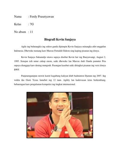 Kevin Sandjaja, photo 1